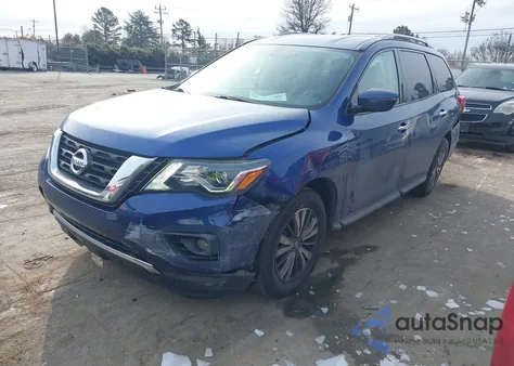2019 Nissan Pathfinder Sv z USA, uszkodzony, nr VIN 5N1DR2MN9KC592519